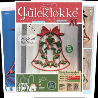 Dommerby Papir, Quilling Anleitung - Weihnachtsglocke XL