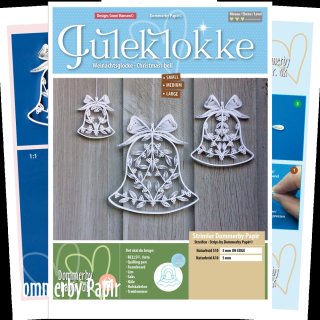 Dommerby Papir, Quilling Anleitung - Weihnachtsglocke