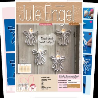 Dommerby Papir, Quilling Anleitung - Weihnachtsengel