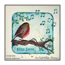 Lavinia Stamps, clear stamp - Bobby