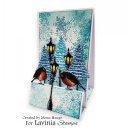 Lavinia Stamps, clear stamp - Snowy Fir Tree