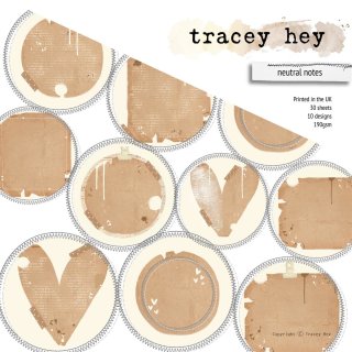 Tracey Hey, Paper Pad – Neutral Notes