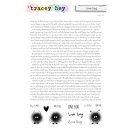 Tracey Hey, clear stamp A5, "love bug"