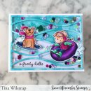Sweet November Stamps, Sequins: Bundle Up Mix
