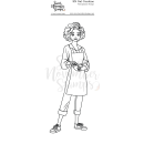 Sweet November Stamps, clear stamp, SN Gal Caroline