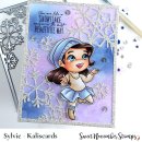 Sweet November Stamps, clear stamp, Flutterbee Lyra