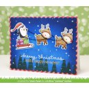 Lawn Fawn, clear stamp, toboggan together