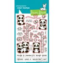 Lawn Fawn, lawn cuts/ Stanzschablone, i heart pandas