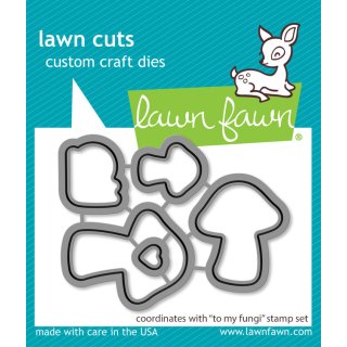 Lawn Fawn, lawn cuts/ Stanzschablone, to my fungi