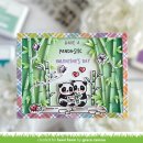Lawn Fawn, lawn cuts/ Stanzschablone, bamboo forest backdrop: landscape