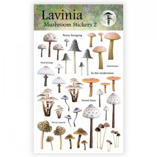 Lavninia Stamps, Mushroom Stickers 2