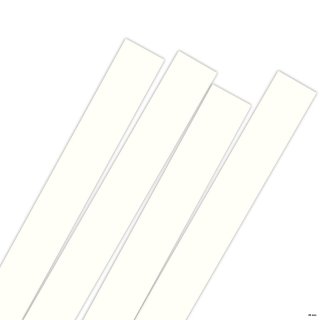 Karen Marie Klip: Papierstreifen, Natur Weiß, 25mm x 45cm, 30 Streifen, 120 g/m2