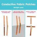 Chibitronics, Conductive Fabric Tape Patches, 108 St&uuml;ck, 5mmx15mm
