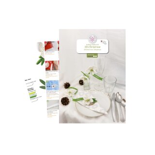 papier + ideen: Quilling Anleitung, 3D Christrose