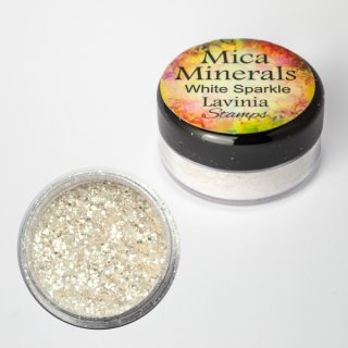 Lavinia Stamps, Mica Minerals - White Sparkle