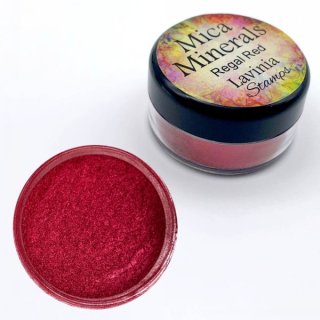 Lavinia Stamps, Mica Minerals - Regal Red