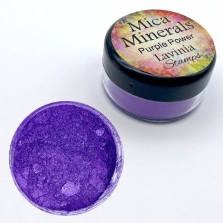 Lavinia Stamps, Mica Minerals - White Sparkle