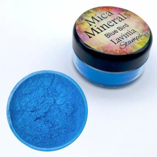 Lavinia Stamps, Mica Minerals - Blue Bird