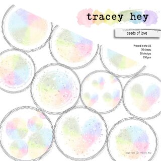 Tracey Hey, Paper Pad – seeds of love
