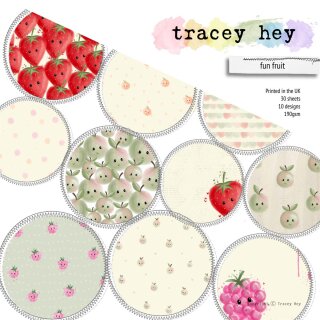 Tracey Hey, Paper Pad – fun fruit