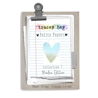 Tracey Hey, Petite Papers – Collection 7 –...