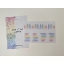 Tracey Hey, A6 White Sticker Sheet Set &ndash; Seeds of Love Collection