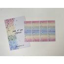 Tracey Hey, A6 White Sticker Sheet Set &ndash; Seeds of Love Collection