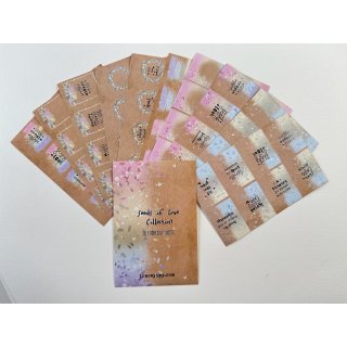 Tracey Hey, A6 Kraft Sticker Sheet Set – Seeds of...