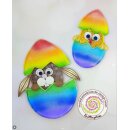 Quilling Tool, Osterei, geknacktes Ei - 4er Set