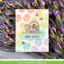 Lawn Fawn, clear stamp, spring basket