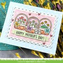 Lawn Fawn, clear stamp, spring basket
