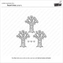 Lawn Fawn, clear stamp, heart tree