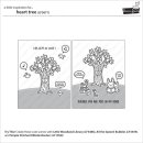 Lawn Fawn, clear stamp, heart tree