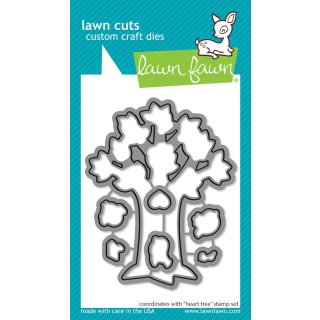 Lawn Fawn, lawn cuts/ Stanzschablone, heart tree