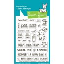 Lawn Fawn, clear stamp, treat cart add-on: smoothies n juice