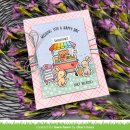 Lawn Fawn, clear stamp, treat cart add-on: smoothies n juice