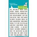 Lawn Fawn, clear stamp, henrys build-a-sentiment: bunny puns