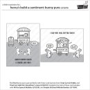 Lawn Fawn, clear stamp, henrys build-a-sentiment: bunny puns