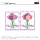 Lawn Fawn, lawn cuts/ Stanzschablone, terrific tulips