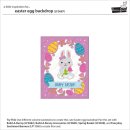 Lawn Fawn, lawn cuts/ Stanzschablone, easter egg backdrop