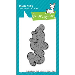 Lawn Fawn, lawn cuts/ Stanzschablone, scripty easter...