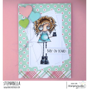 Stamping Bella, Rubber Stamp, ODDBALL BABY ON THE WAY