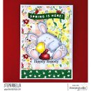 Stamping Bella, Rubber Stamp, BUNDLE GIRL LOVES BUNNY...
