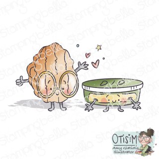Stamping Bella, Rubber Stamp, SPEC-TACULAR CHIPS & DIP