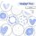 Tracey Hey, Paper Pad – china blue