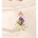 papier + ideen: Quilling Anleitung, Blumenm&auml;dchen Februar