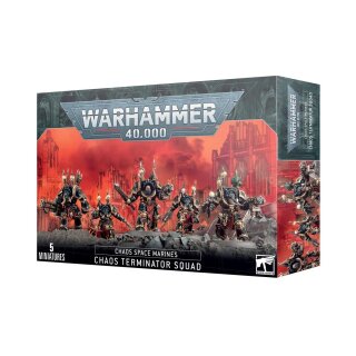 Warhammer 40.000, Chaos Space Marines, Chaos Terminator...