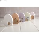 Holz Ostereier, 2-8cm, 9 Stück, natur