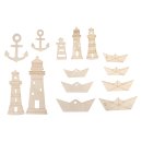 Furnierholz Boote, Leuchtturm & Co., 1,5-9cm,...
