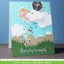 Lawn Fawn, lawn cuts/ Stanzschablone, simple puffy clouds